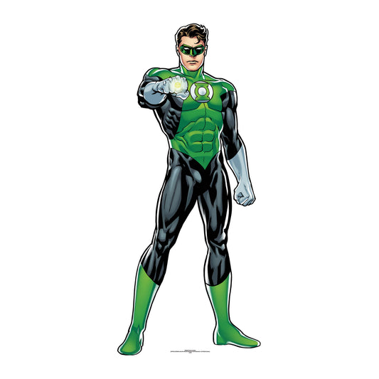 SC885 Green Lantern Cardboard Cut Out Height 184cm - Star Cutouts