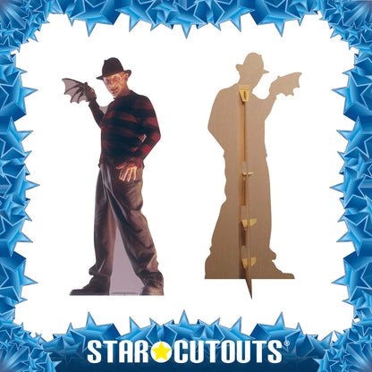 SC887 Freddy Krueger Nightmare on Elm Street Cardboard Cut Out Height 174cm