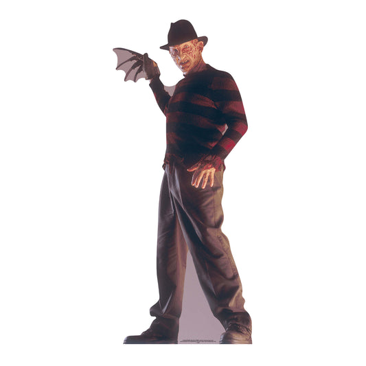 SC887 Freddy Krueger Nightmare on Elm Street Cardboard Cut Out Height 174cm