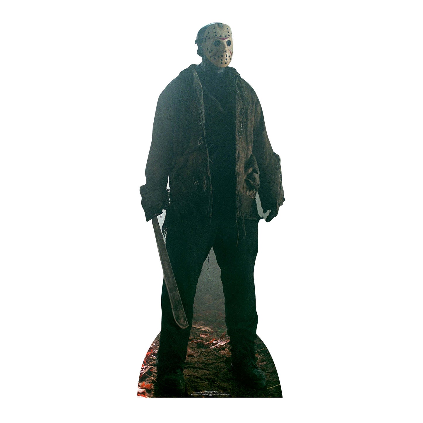 SC888 Jason Voorhees Friday the 13th Cardboard Cut Out Height 190cm