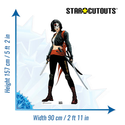 SC896 Katana (Suicide Squad) Cardboard Cut Out Height 157cm