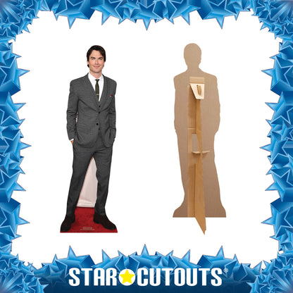 CS912 Ian Somerhalder (Star Mini) Height 90cm Small Cardboard Cut Out Height 90cm