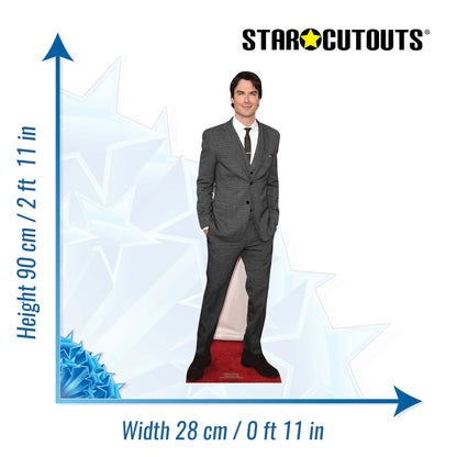CS912 Ian Somerhalder (Star Mini) Height 90cm Small Cardboard Cut Out Height 90cm