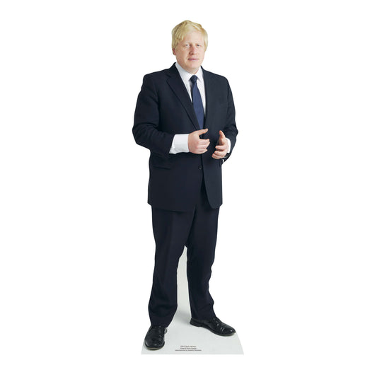 CS916 Boris Johnson (Star Mini) Height 89cm Small Cardboard Cut Out