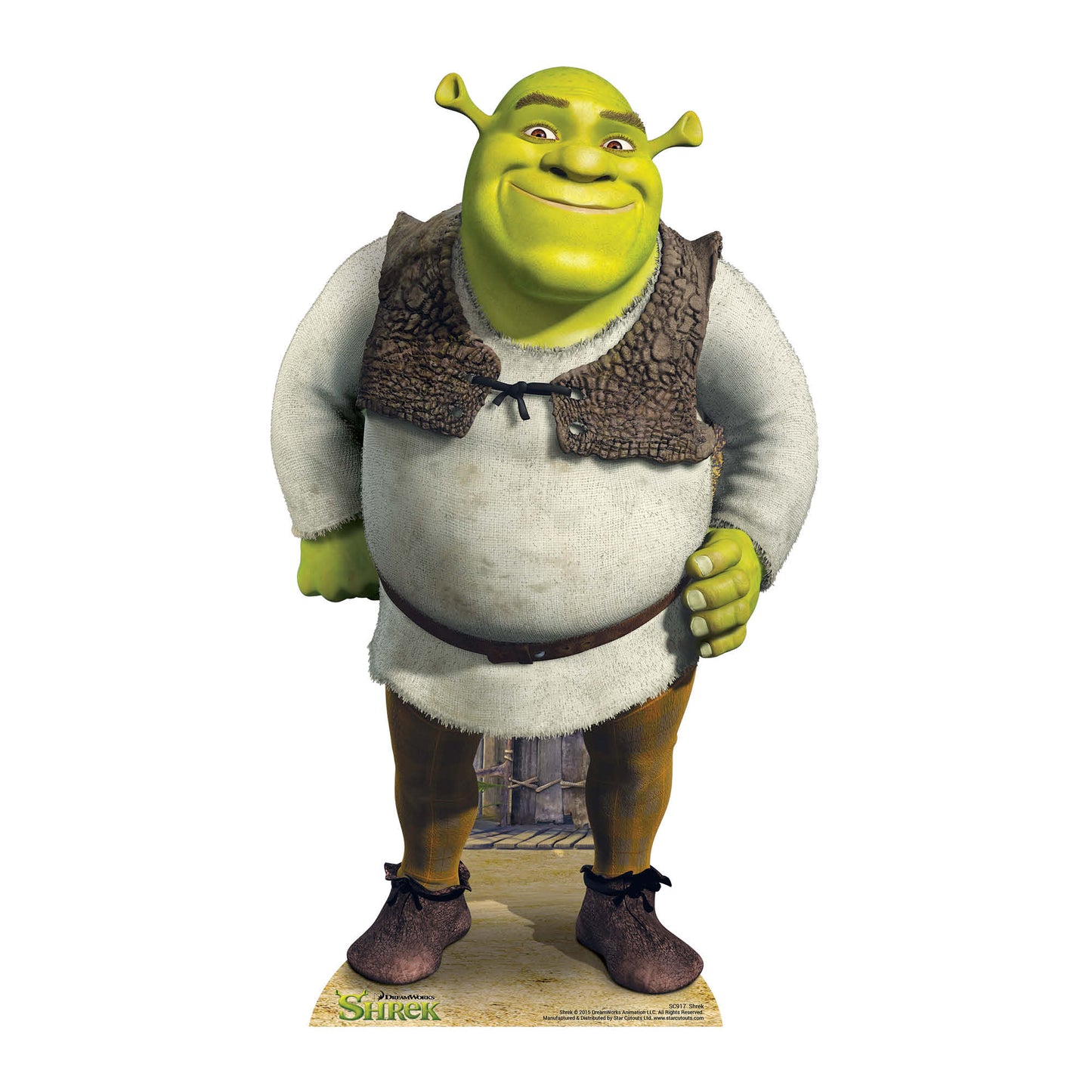 SC917 Shrek (STAR MINI) Cardboard Cut Out Height 94cm