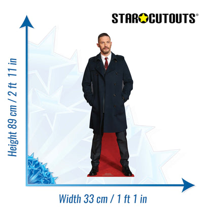 CS918 Tom Hardy (Star Mini) Height 89cm Small Cardboard Cut Out