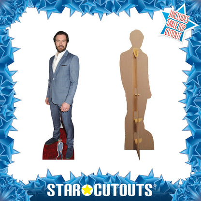 CS920 Clive Standen (Beard) Height 188cm Lifesize Cardboard Cut Out With Mini