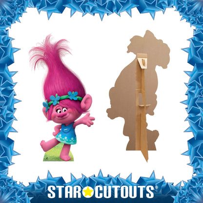 SC924 Princess Poppy Trolls Cardboard Cut Out Height 94cm