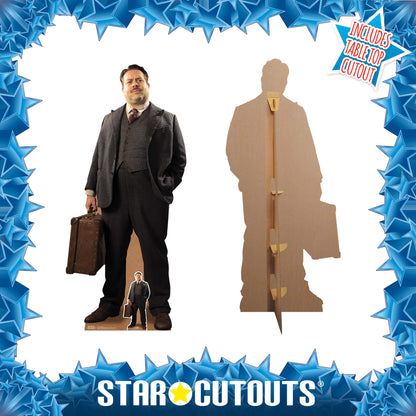 SC949 Jacob Kowalski Fantastic Beasts Cardboard Cut Out Height 171cm