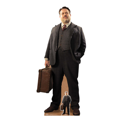 SC949 Jacob Kowalski Fantastic Beasts Cardboard Cut Out Height 171cm
