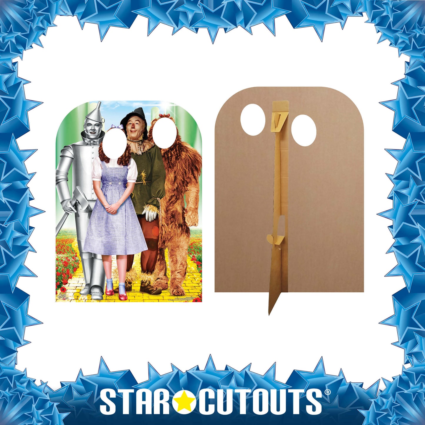 SC976 Wizard of OZ Stand-In Emerald City Cardboard Cut Out Height 130cm