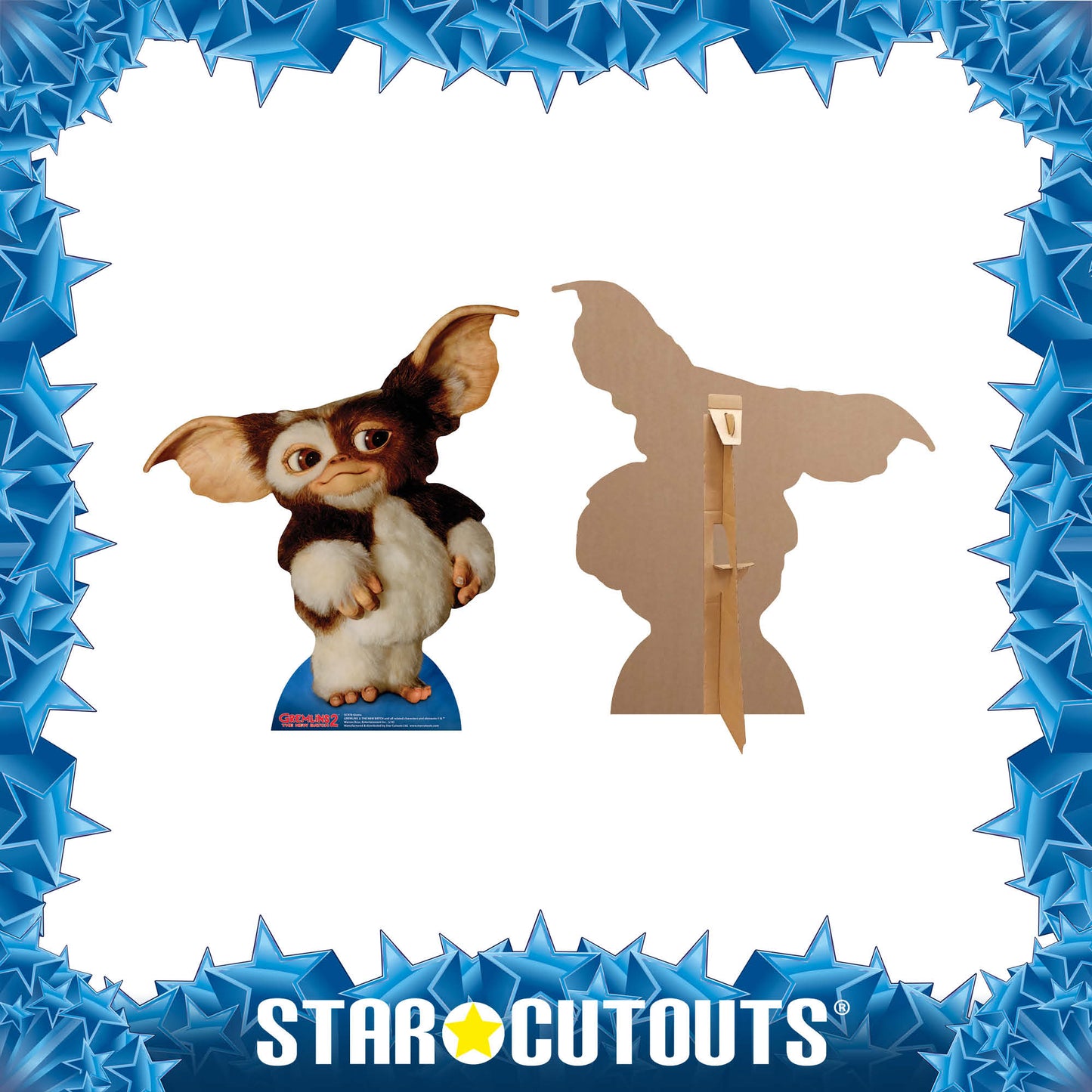 SC978 Gizmo Cute Gremlin Cardboard Cut Out Height 75cm