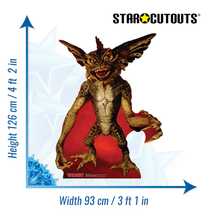 SC979 Mohawk Razor Sharp Gremlin Cardboard Cut Out Height 126cm