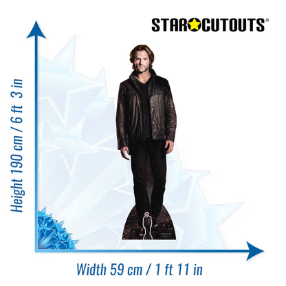 SC982 Sam Winchester Man of Letters Supernatural Cardboard Cut Out Height 190cm