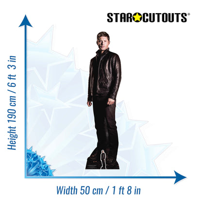 SC983 Dean Winchester Hunter Supernatural Cardboard Cut Out Height 190cm