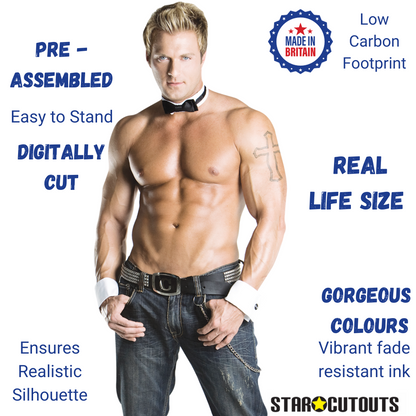 SC476 Billy  Cuff n Collar Cardboard Cut Out Height 187cm