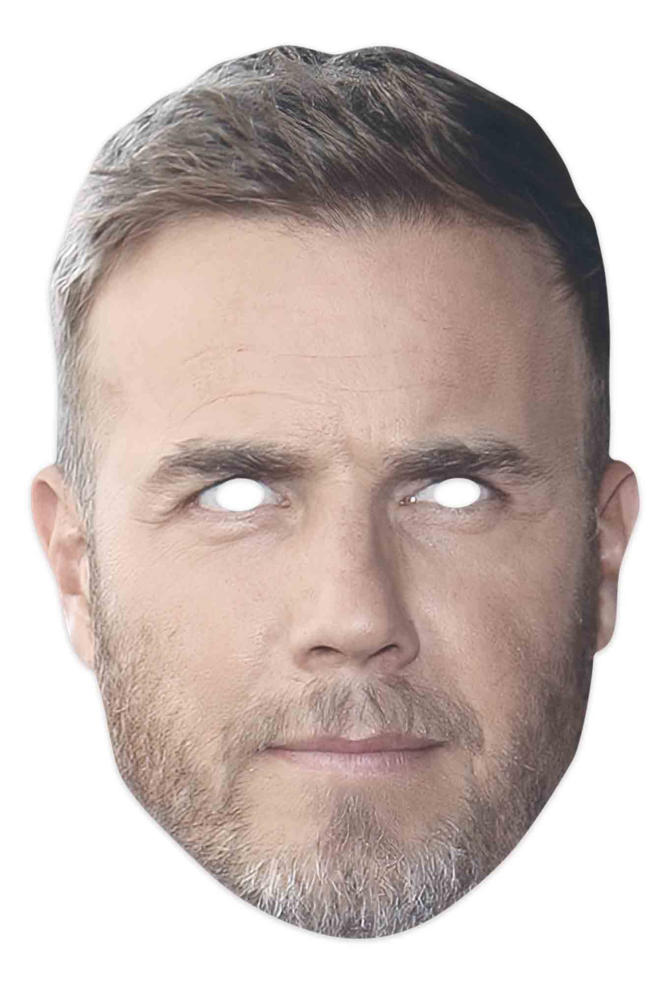 CM213 Gary Barlow CELEBRITY MASKS Single Face Mask