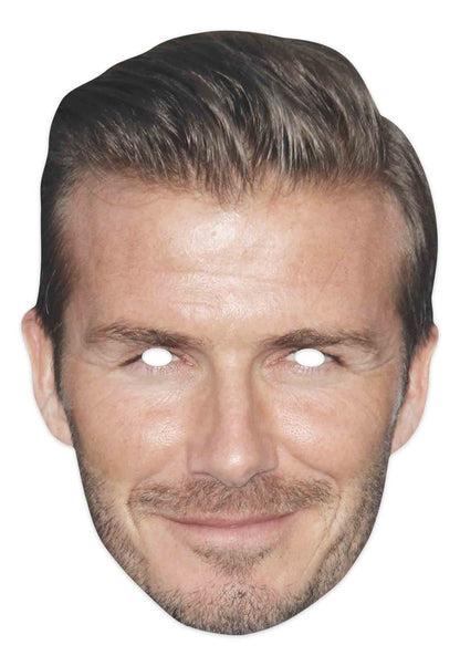 CM215 David Beckham CELEBRITY MASKS Single Face Mask