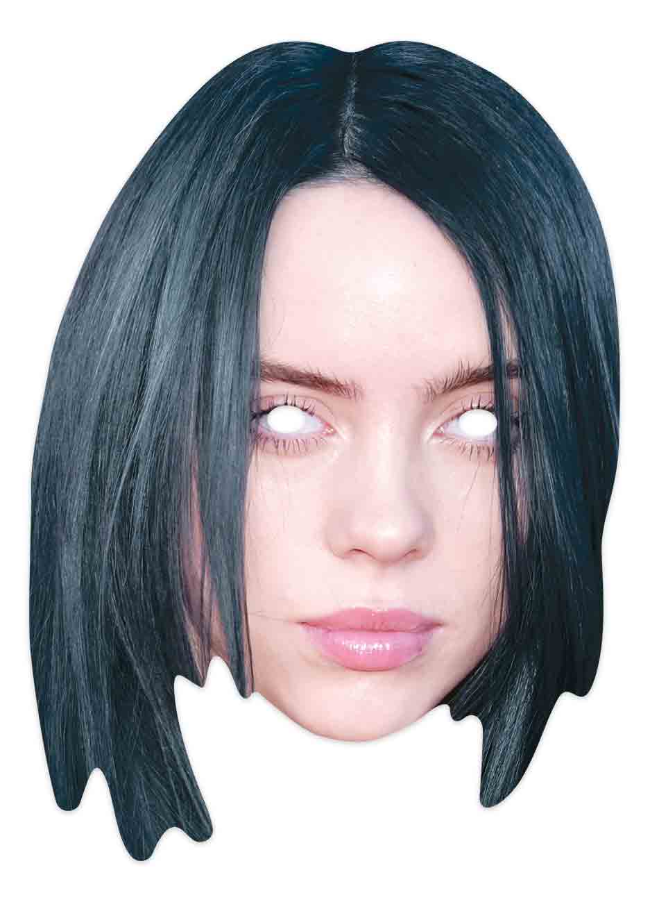 CM216 Billie Eilish CELEBRITY MASKS Single Face Mask