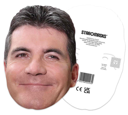 CM225 Simon Cowell Mask CELEBRITY MASKS Single Face Mask