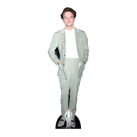 CS1000 Charlie Heaton Height 174cm Lifesize Cardboard Cut Out With Mini