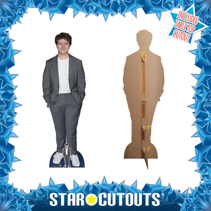 CS1015 Gaten Matarazzo Height 161cm Lifesize Cardboard Cut Out With Mini