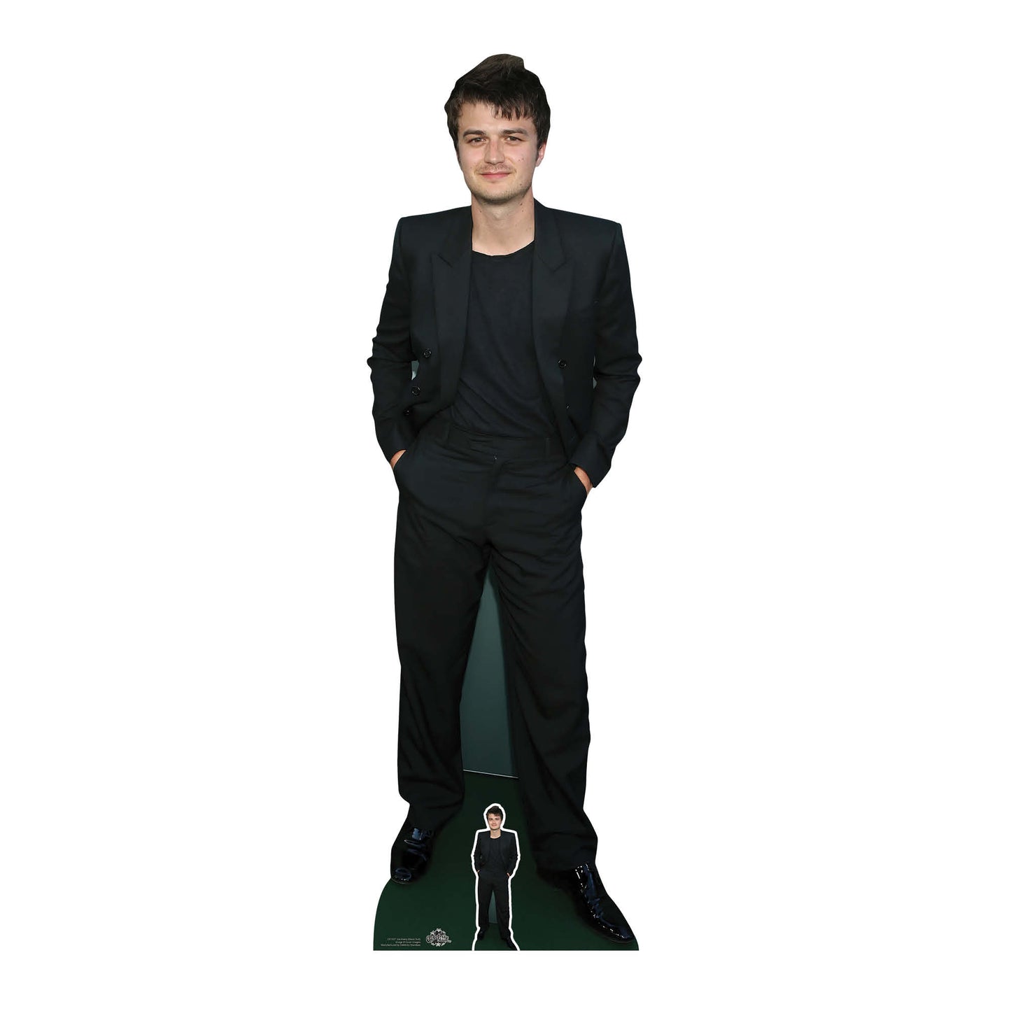 Joe Keery life size cardboard cutout for Stranger Things fan party