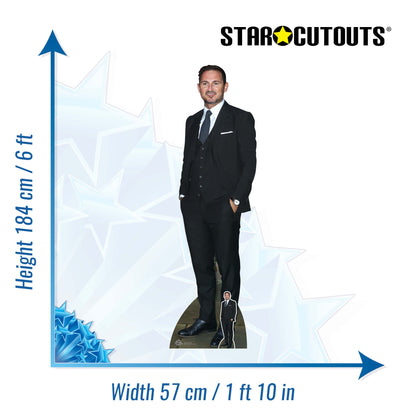 CS1036 Frank Lampard Height 184cm Lifesize Cardboard Cut Out With Mini