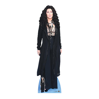 CS1038 Cher Height 179cm Lifesize Cardboard Cut Out With Mini