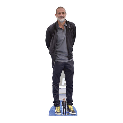 CS1058 Jeffrey Dean Morgan Height 186cm Lifesize Cardboard Cut Out With Mini