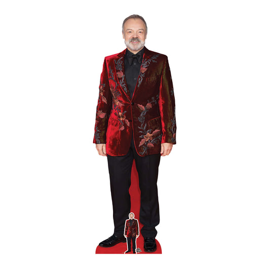 CS1094 Graham Norton Height 174cm Lifesize Cardboard Cut Out With Mini