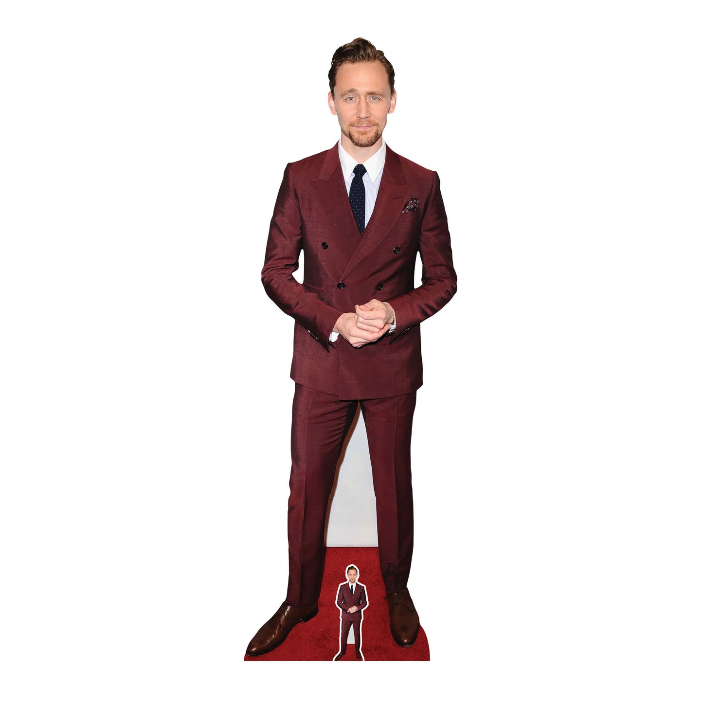 CS1111 Tom Hiddleston Red Suit Height 188cm Cardboard Cutout