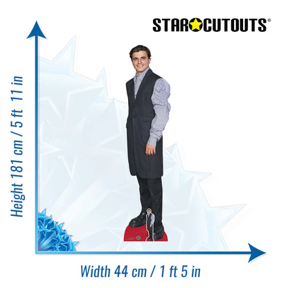 CS1115 Nikita Kuzmin Height 181cm Cardboard Cutout