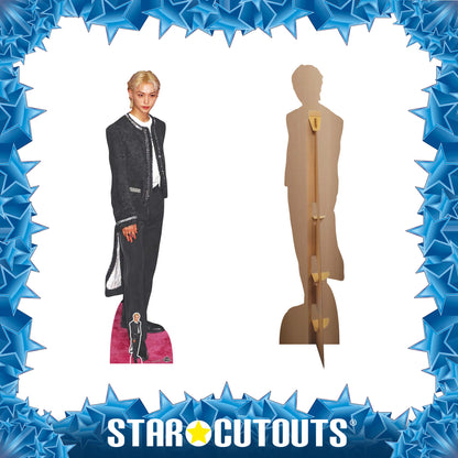 CS1128 Felix Lee Height 172cm Cardboard Cutout with Mini