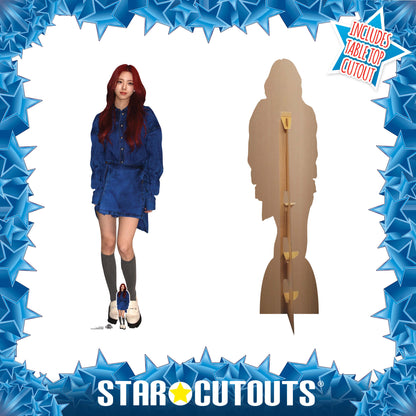 CS1148  Yuna Shin Yu-na Height 171cm Lifesize Cardboard Cut Out With Min