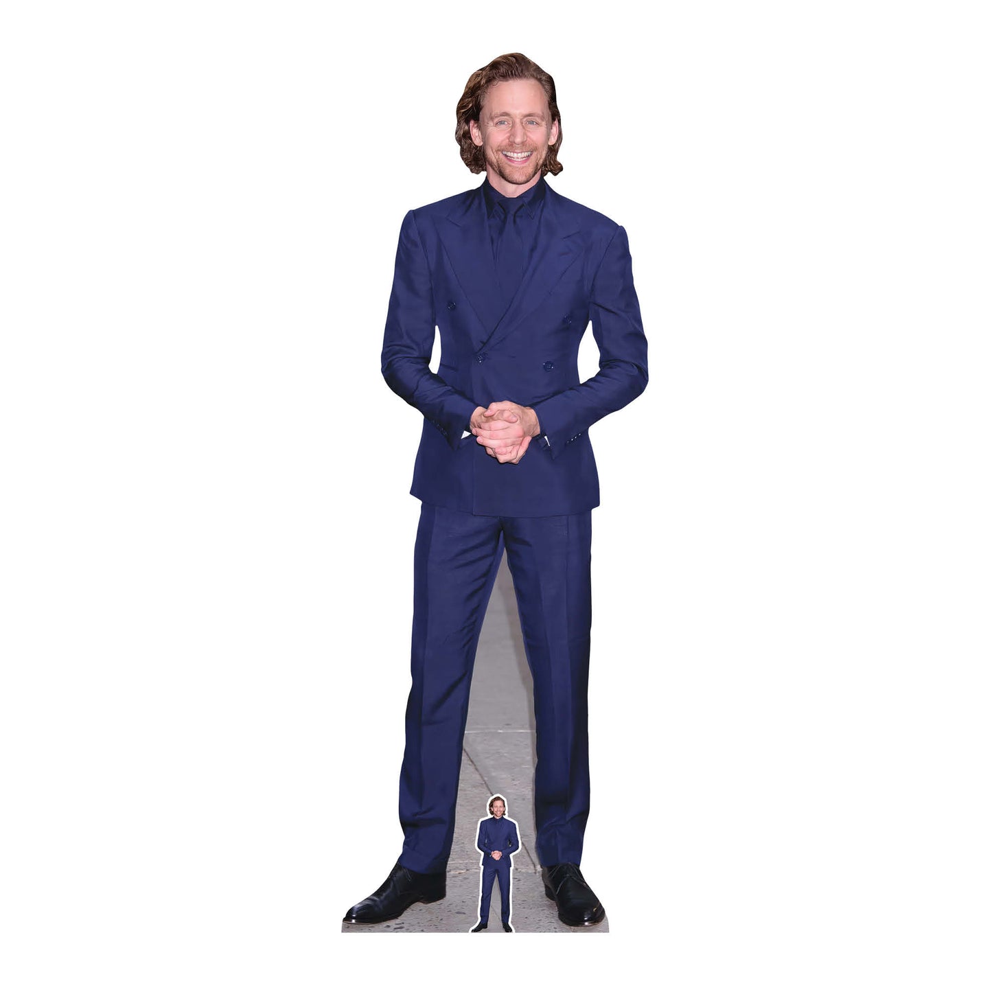 CS1160 Tom Hiddleston Blue Suit Height 188cm Cardboard Cutout