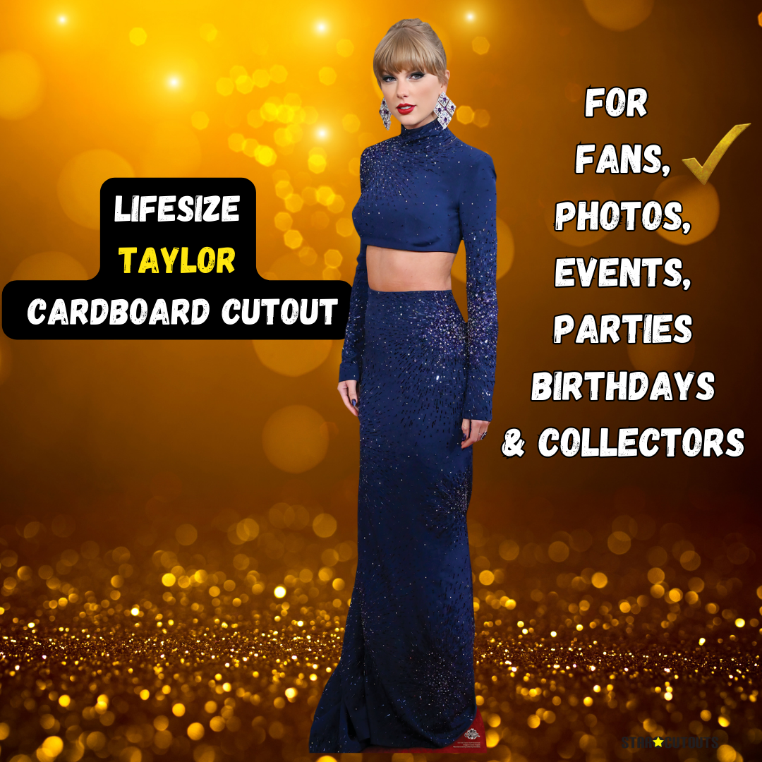 Taylor Swift Lifesize Cardboard Cutout Party Supplies Birthday Christmas