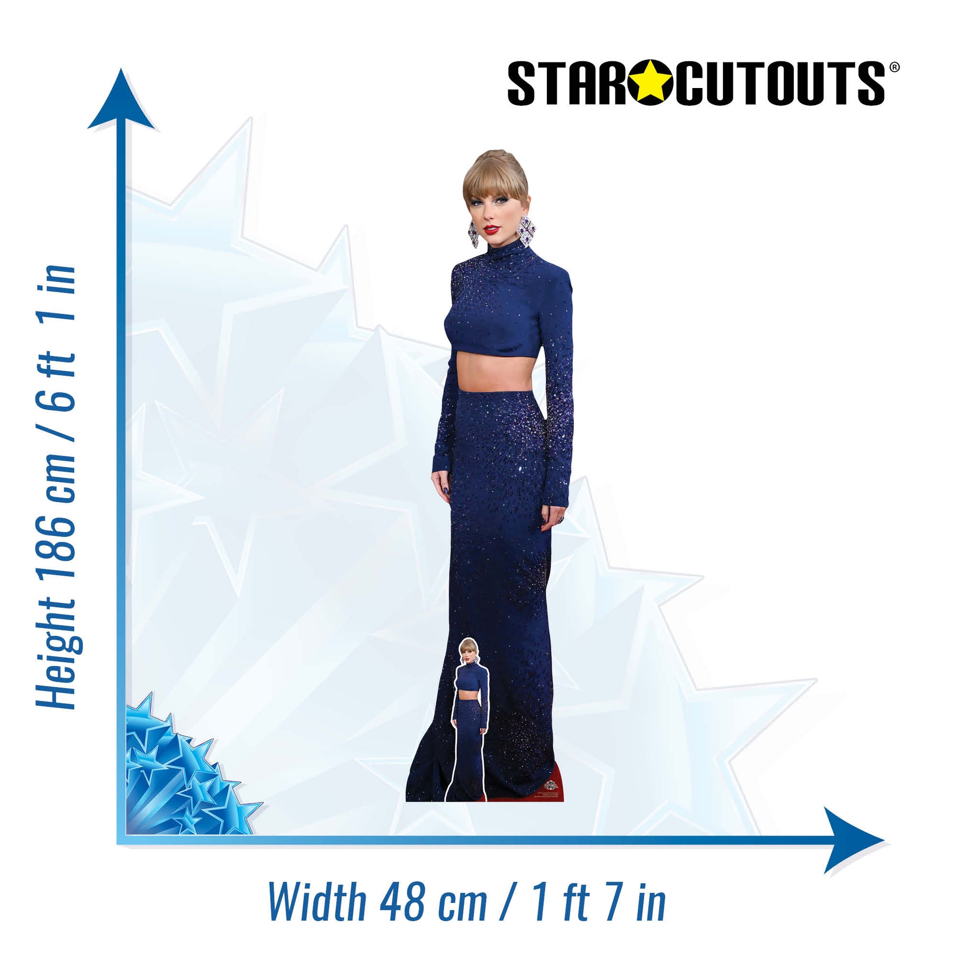 CS1166 Taylor Swift Crop Top Height 186cm Lifesize Cardboard Cut Out W –  mycardboardcutout