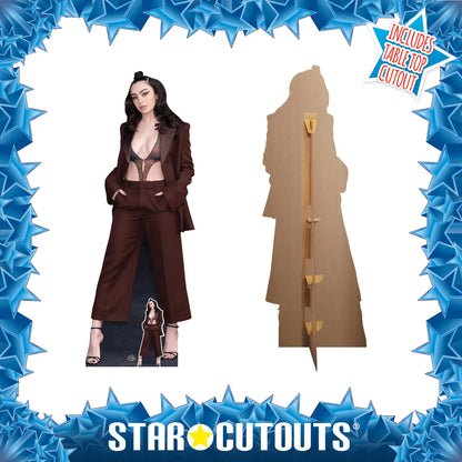 CS1168 Charli XCX Height 168cm Lifesize Cardboard Cut Out With Mini