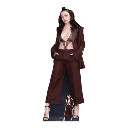 CS1168 Charli XCX Height 168cm Lifesize Cardboard Cut Out With Mini