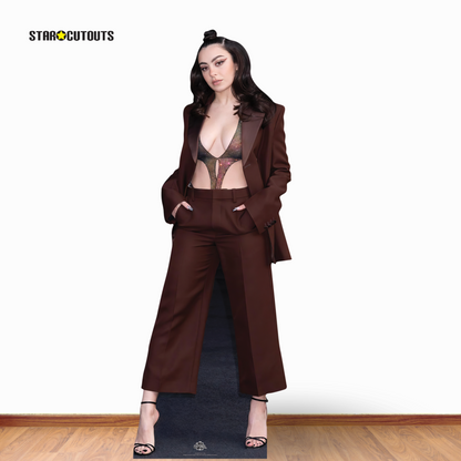 CS1168 Charli XCX Height 168cm Lifesize Cardboard Cut Out With Mini