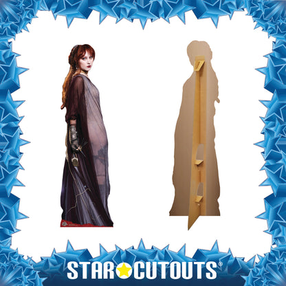 CS1180 Kayleigh  Amstutzn Chiffon Dress Cardboard Cut Out Height 159cm