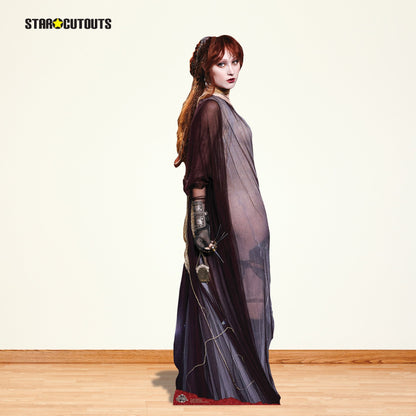 CS1180 Kayleigh  Amstutzn Chiffon Dress Cardboard Cut Out Height 159cm