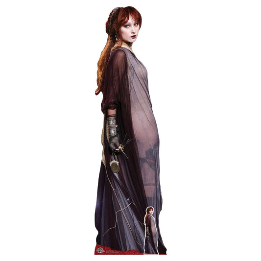 CS1180 Kayleigh  Amstutzn Chiffon Dress Cardboard Cut Out Height 159cm