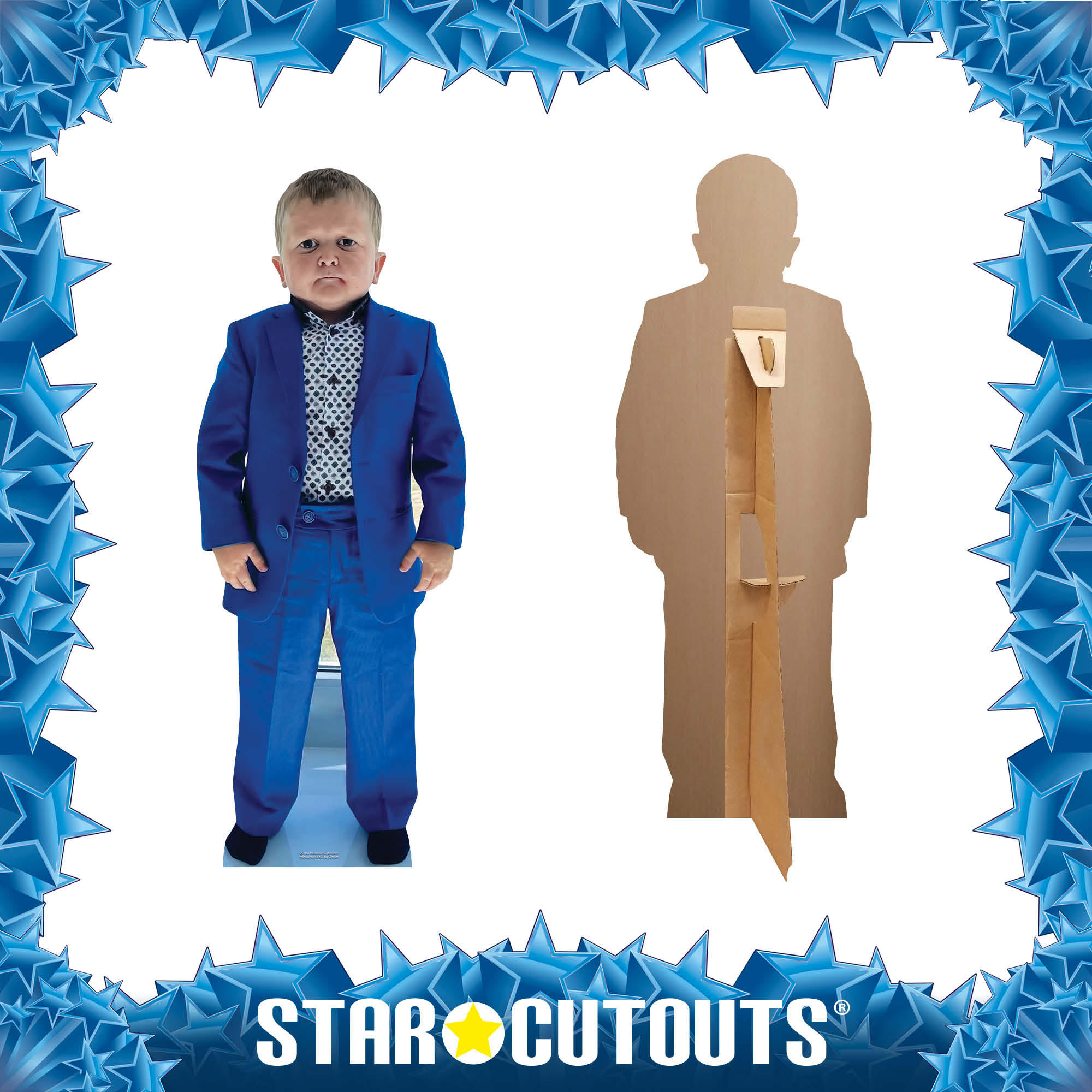 CS928 Hasbulla Magomedov Height 95cm Small Cardboard Cut Out Star Cutouts