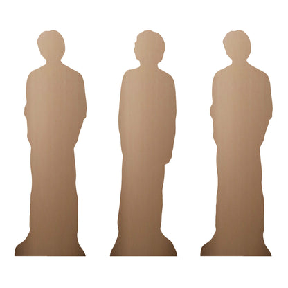 CS1195 Timothee Chalamet Three Pack Shelf Top Cutout  Cardboard Cut Out Height 31cm