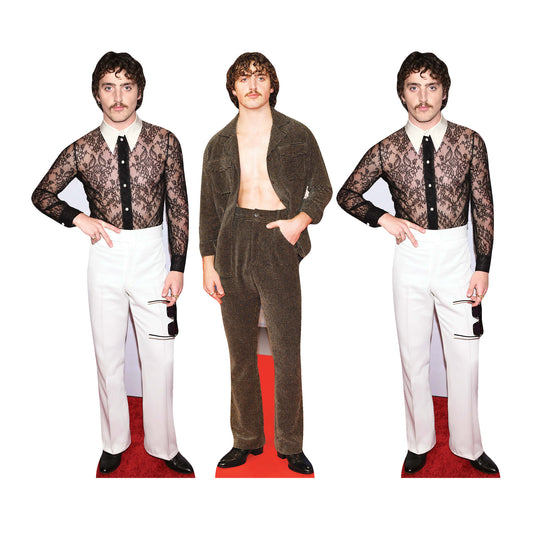 CS1200 Benson Boone Shelf Top Cardboard  Cutout Pack Height 31cm