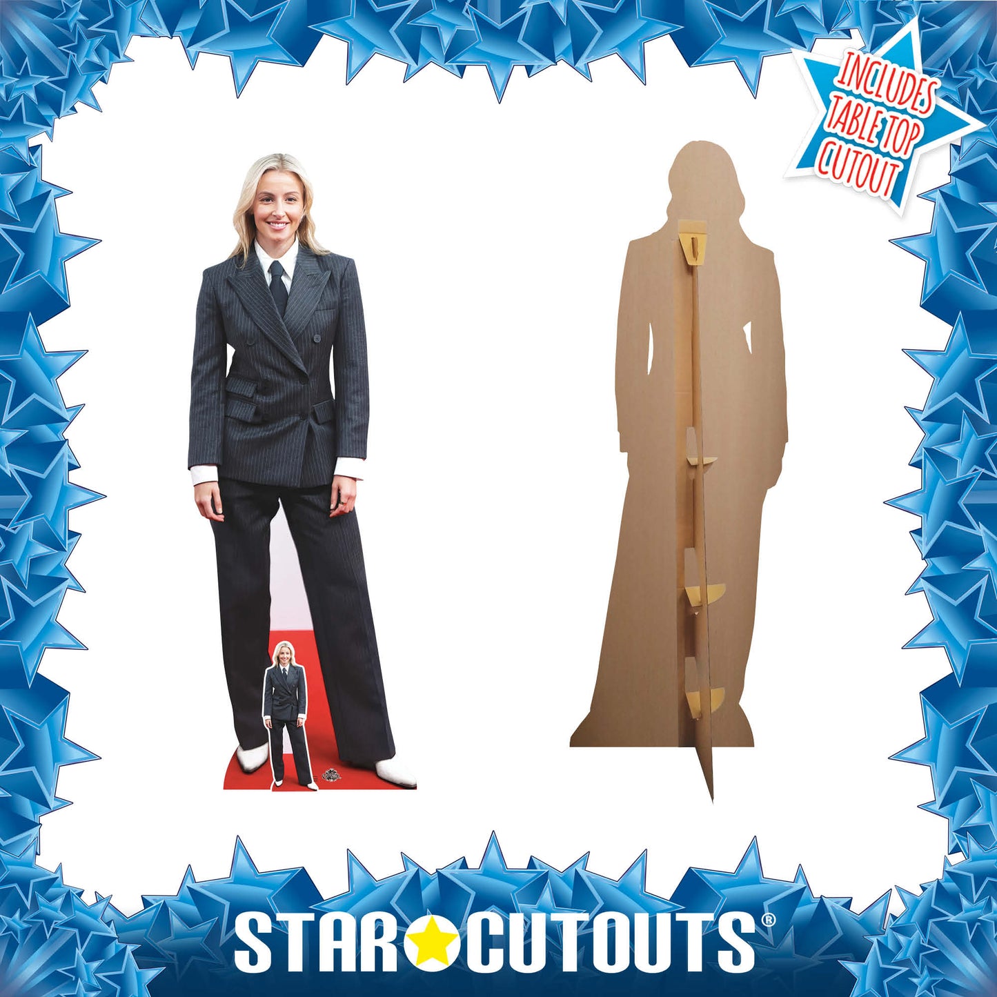 CS1202 Leah Williamson  Cardboard Cut Out Height 170cm