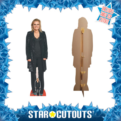 CS1203 Sarina Wiegman Cardboard Cut Out Height 171cm
