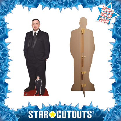 CS1204 Luke Littler Cardboard Cut Out Height 171cm